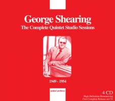 Shearing: The Complete Quintet Studio Sessions 1949-1954
